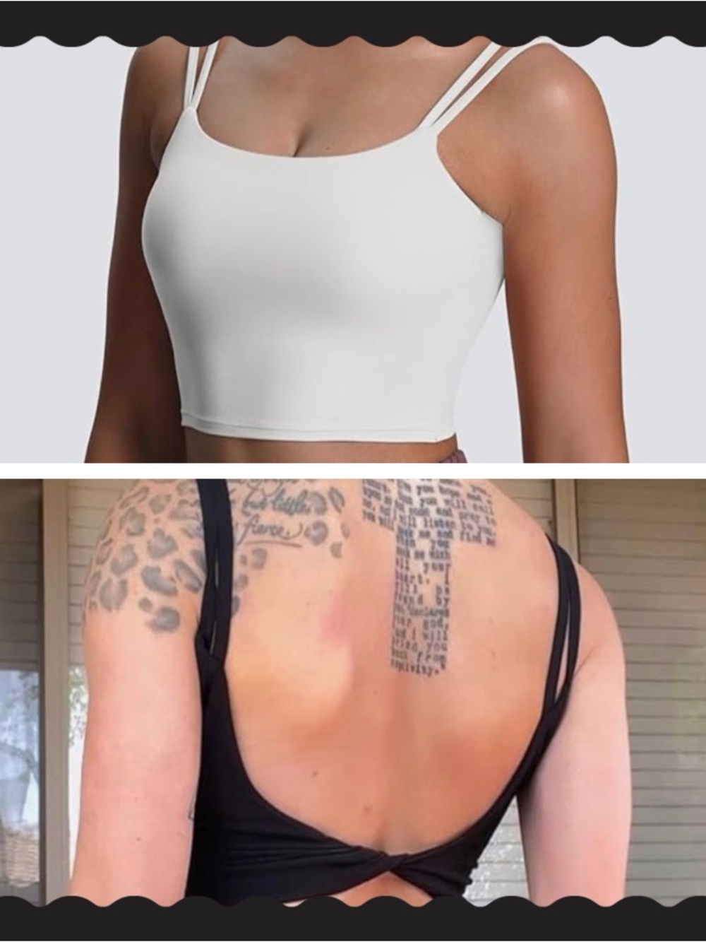 🤍🖤 {Sports Bras}